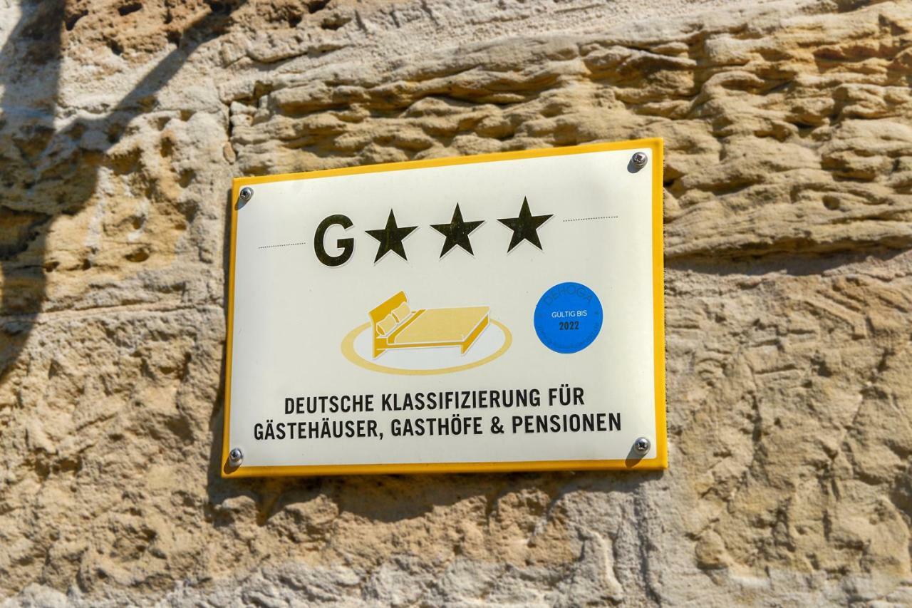 Pension Amthof Oberderdingen Exterior foto